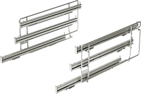 Gaggenau BA010301 — Тройные телескопические направляющие для парового духового шкафа