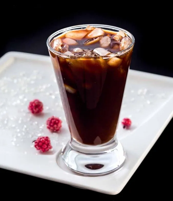 Холодный кофе c ромом